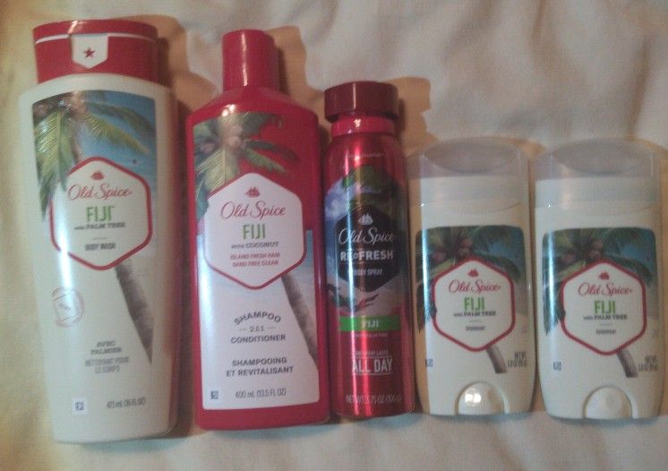 OLD SPICE FIJI PRODUCTS - GREAT BUY! 