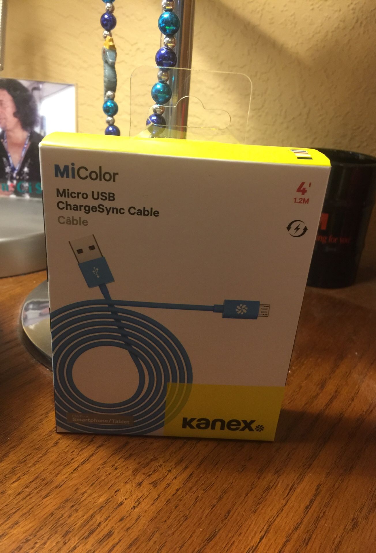 Kanex Micro USB charge/sync cable - 4’