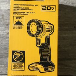 Dewalt 20v Max Led Worklight (Tool Only)