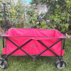 Red Foldable Wagon