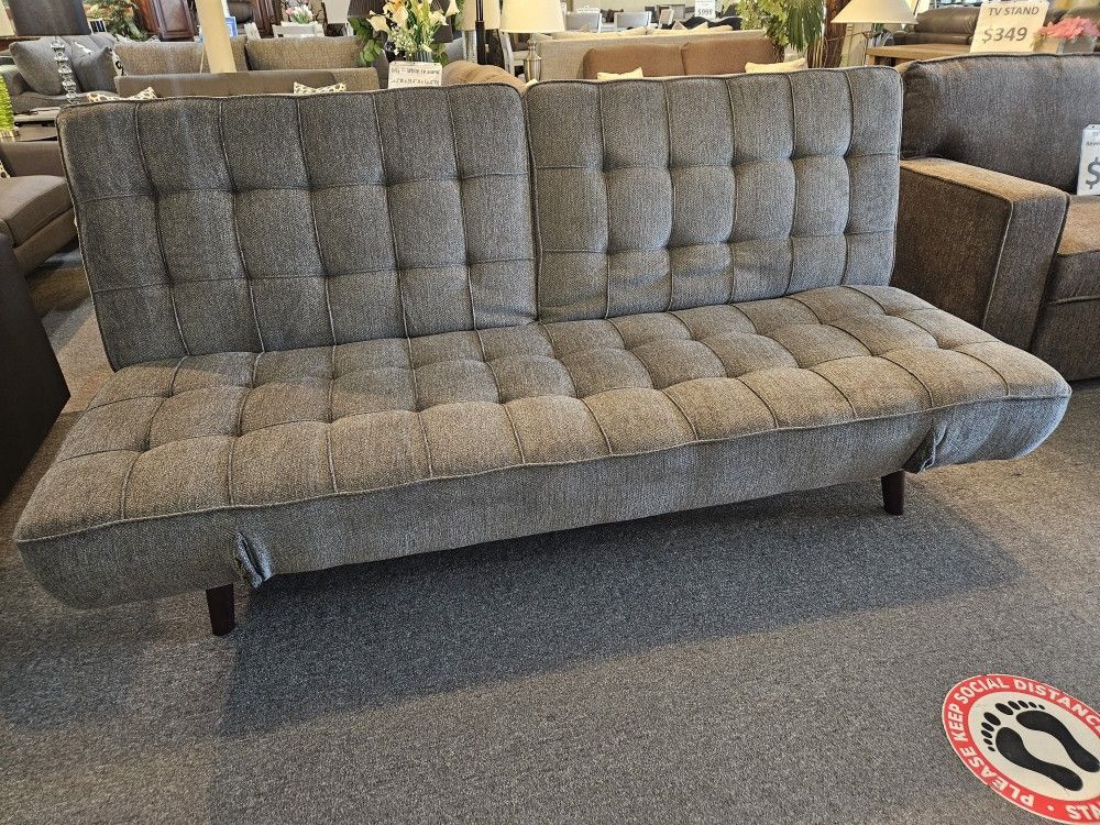 Brand New Gray Chenille Sofa Lounger (79.5