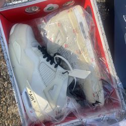 Size 11 - Off White Jordan 4