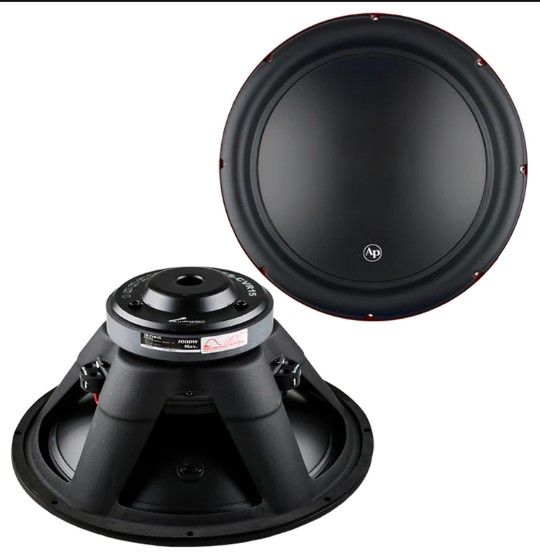 🆕 Audiopipe TS CVR15 Subwoofer 15 inch Dual Voice Coil 4 ohm
