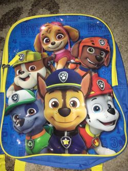 Paw patrol back back brand new