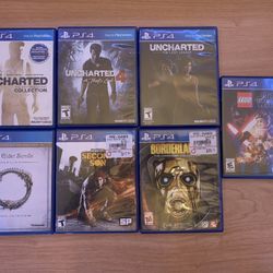 Assortment Of PS4 Games