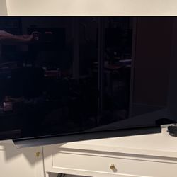 LG 55” TV Great Condition With Govee Lighting On The Back Class C9PUA Series OLED 4k UHD Smart TV webOS 