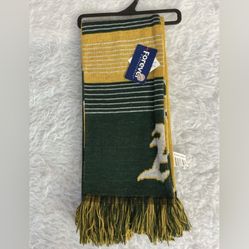Oakland A’s, Green And Yellow Knit Scarf