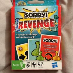 New Sorry Revenge Card Game