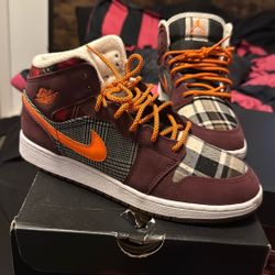 Nike Air Jordan 1 Mid SE 'Plaid'