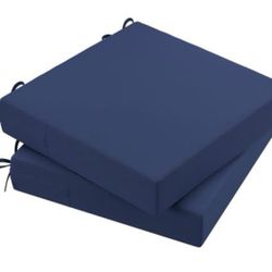 Outdoor Cushions (Navy Blue)