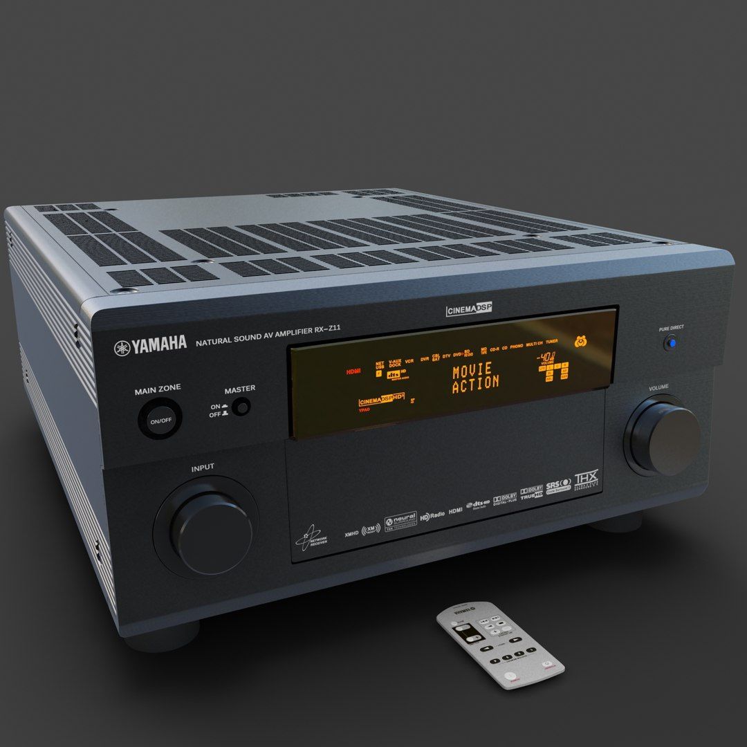 Yamaha RX-Z11 Natural Sound AV Receiver – 11.2 Channel THX Ultra2 – High-End Home Theater