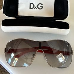 Dolce & Gabbana Model 6053 Red Grey Sunglasses 