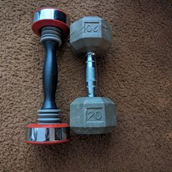 Only one dumbbell 20 lb