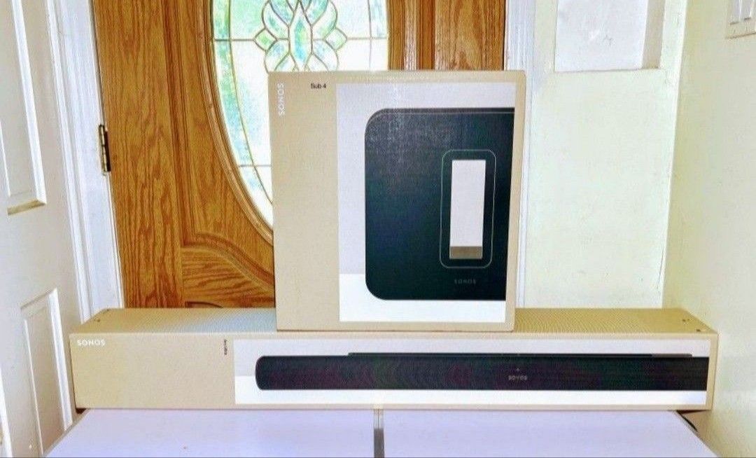 Sonos Arc Ultra {Black} Set With Sub4 Brand New Sealed! Including Warranty!