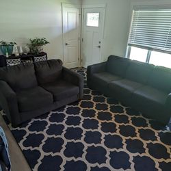 Couch , Love Seat & Rug