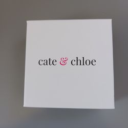 1 Pair Cate & Chloe Rose Gold Earrings 