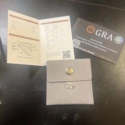 4ct Princess Cut Moissanite – Excellent Cut – GRA Certified