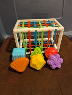 Fat Brain Toys InnyBin Sensory Shape Sorter