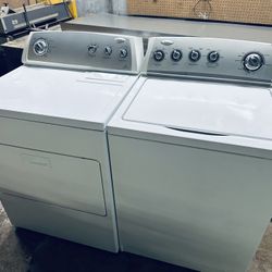 Whirlpool Washer And Dryer Set With Warranty 
