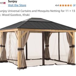 Gazebo netting only 11x13