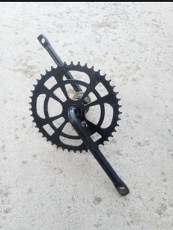 Beach cruiser crank black
