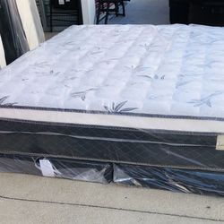 KING OR CAL KING PILLOW TOP MATTRESS‼️