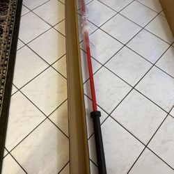 Brand New High-end 7’ Olympic Barbell - Red And Black 