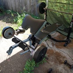 Weight bench to bars and some ways for sale