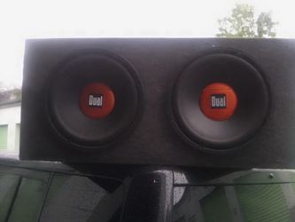 12" Dual Speakers