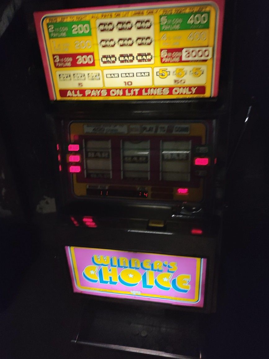 Slot machine  WINNERS CHOICE