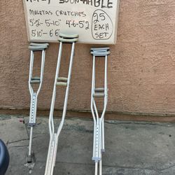 Muletas Crutches 