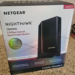 Netgear Nightwawk CM2000 Modem