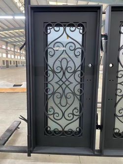 Florence Exterior Iron Door