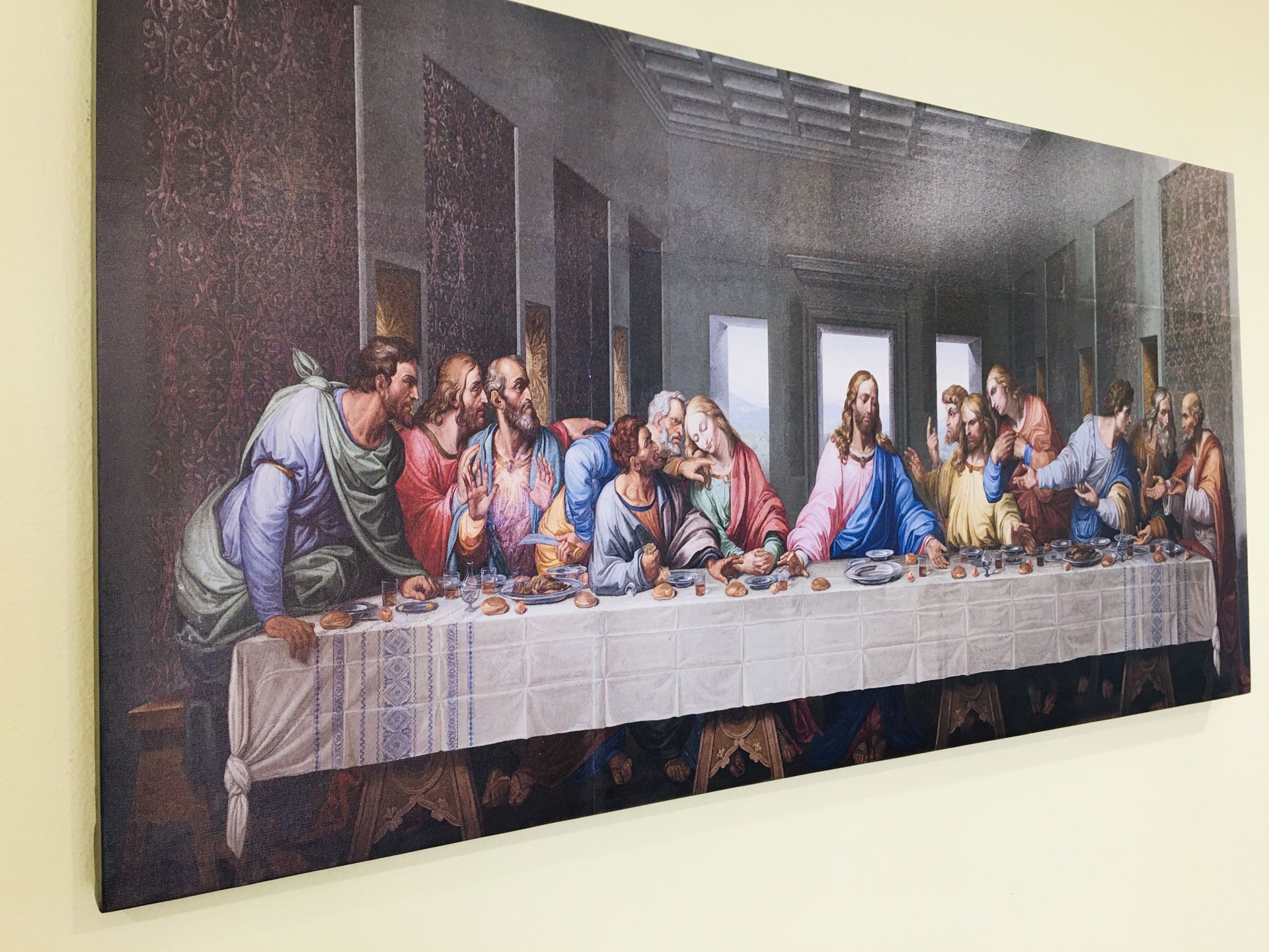 New Lords Supper Canvas forRoom Decor