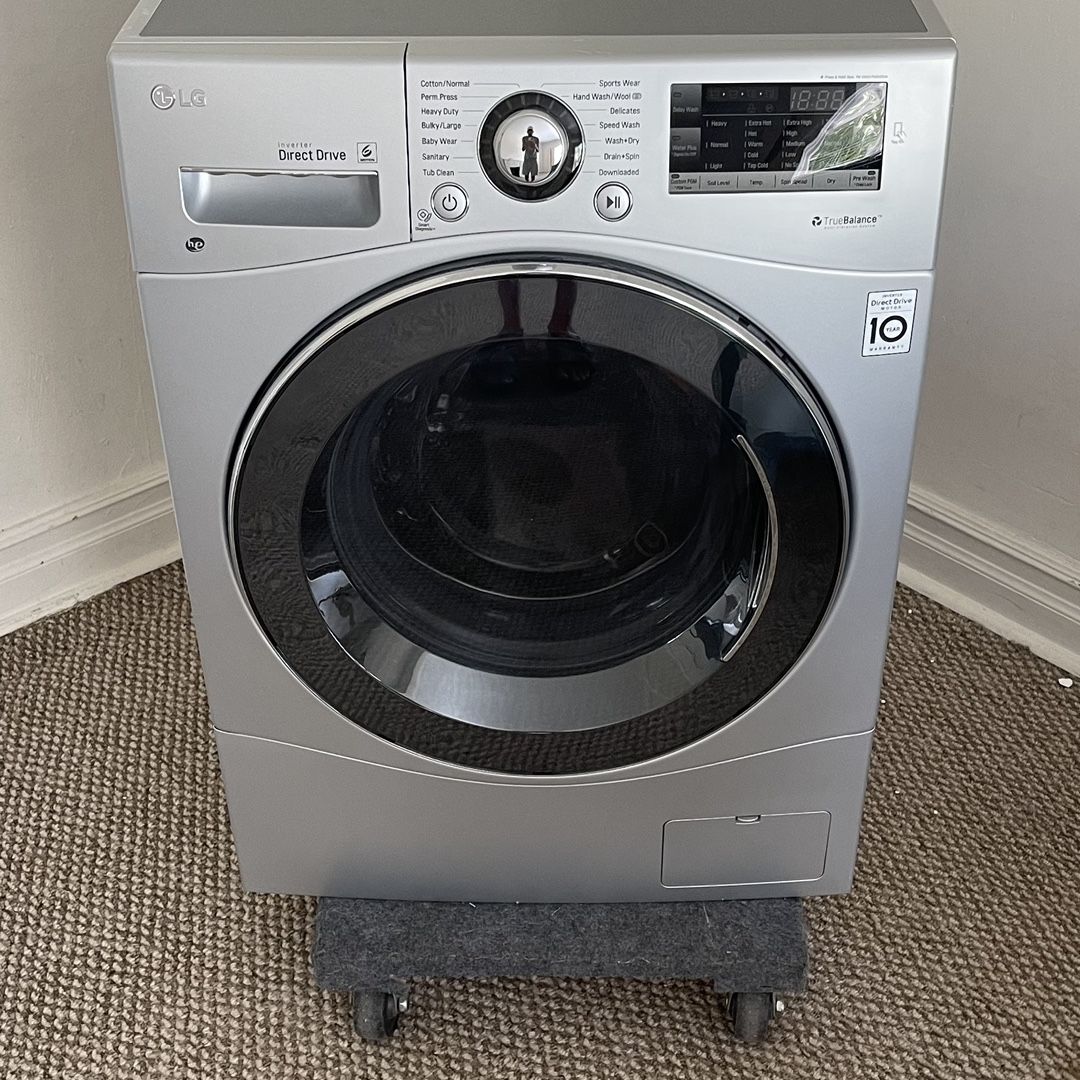 LG 2.3 cu.ft. Compact All-In-One Washer / Dryer WM3488HS Brand New Never Used