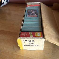 1988 Donruss Baseball Card Set