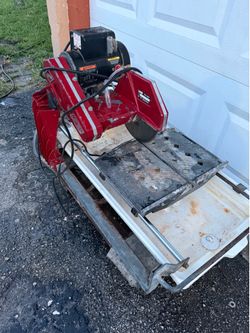 Mk 100 tile wet saw 10 inch blade