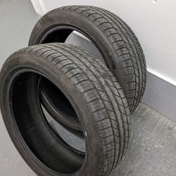 2 NEW Tires 215/45/18 Dunlop All Season 