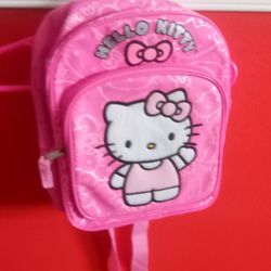 HELLO KITTY SMALL BACKPACK..... CHECK OUT MY PAGE FOR MORE ITEMS