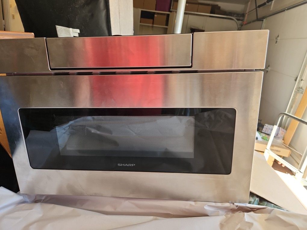 Sharp Cabinet Flush Microwave 