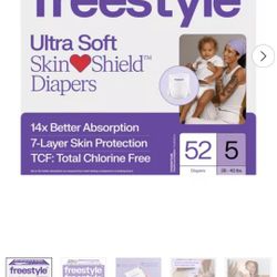 Size 5 Freesyle Diapers! 