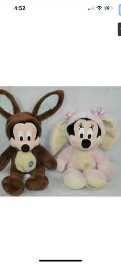 Easter Mickey And Minnie 