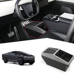 Floor Console Organizer Compatible with Tesla Cybertruck