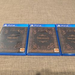Dark Souls trilogy (PS4)