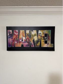 Cuadro Decorativo de MARVEL 28”X14