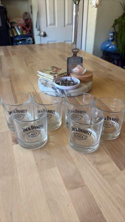 Jack Daniel old No 7 glassware