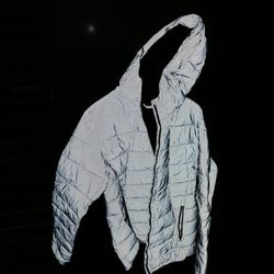 Puffer Jacket Chamarra Reflejante Pull And Bear Windbreaker Pull