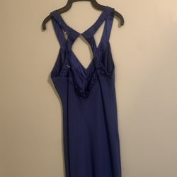 Blue Cocktail Or Evening Dress