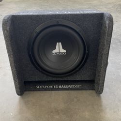 JL Audio Slot-ported Basswedge Subwoofer