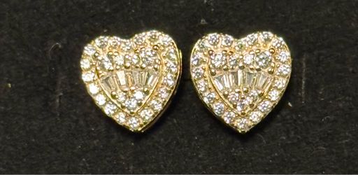 Heart earrings